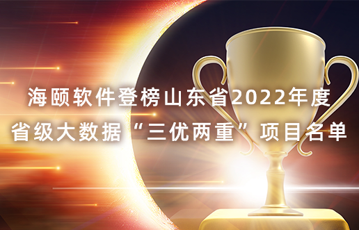 Lewin乐玩软件登榜山东省2022年度省级大数据“三优两沉”项目名单